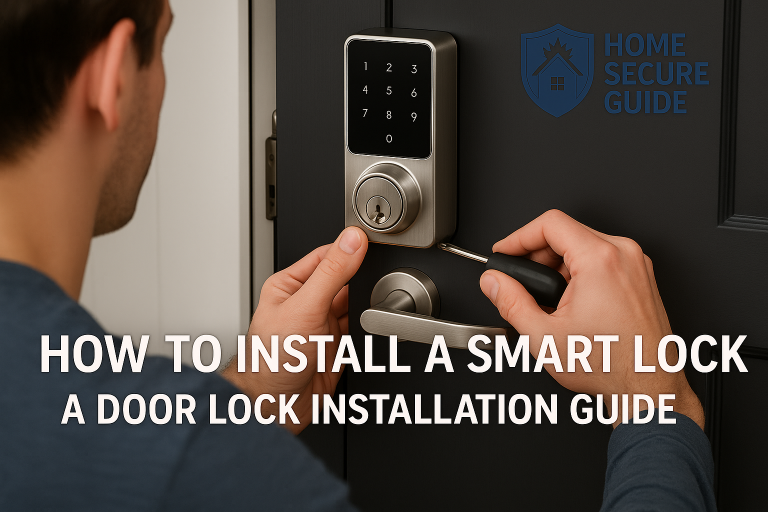 Howto install a smart door lock in canada