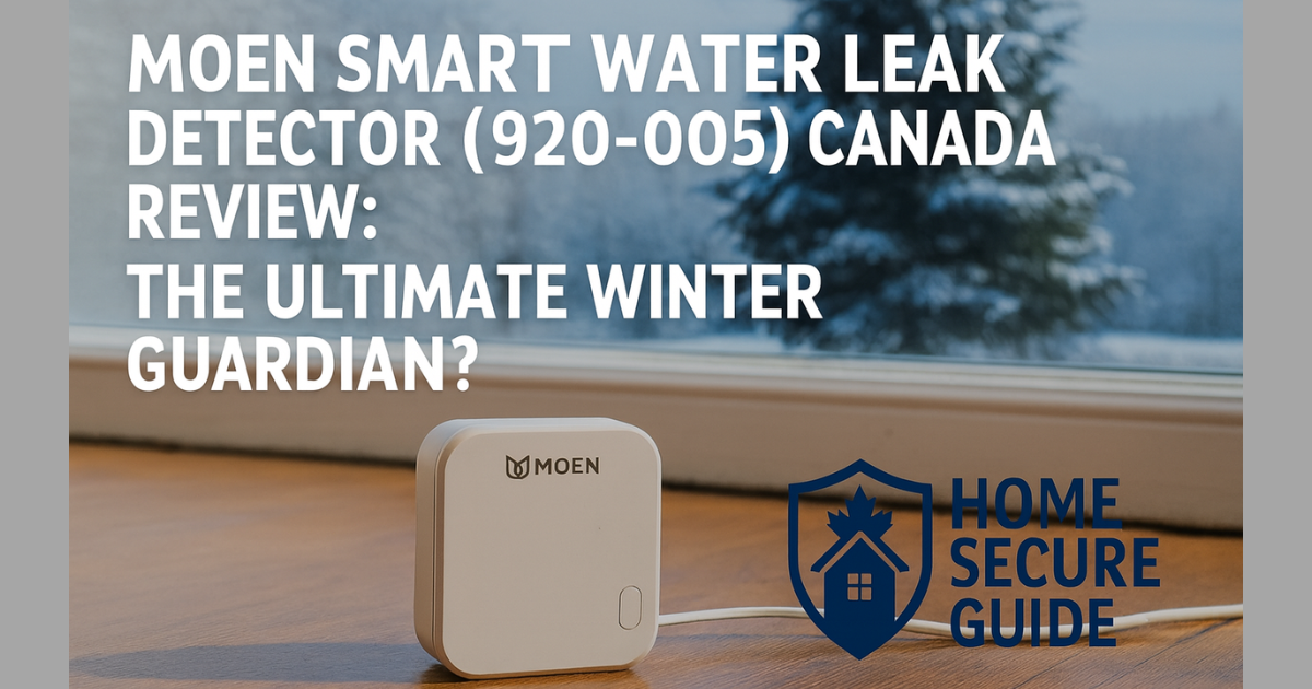 Best Smart water leak detector canada review